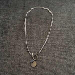 Plunder Silver Necklace with Charms